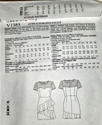 1383 VOG DRESS BK5